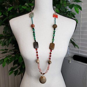 Women's Bohemian Necklace NWOT